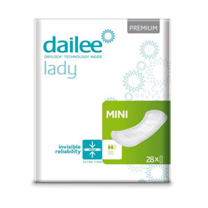 DAILEE Lady Premium MINI inkontinenční vložky 28 ks