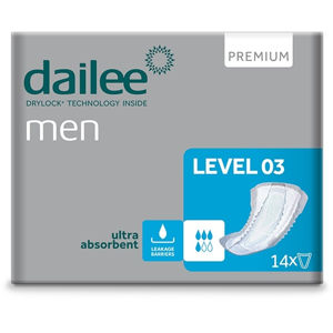 DAILEE Men Premium Level 3 inkontinenční vložky 14 ks