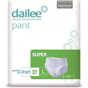 DAILEE Pant Premium PLUS Inkontinenční kalhotky L 14 ks