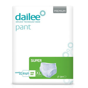 DAILEE Pant Premium SUPER Inkontinenční kalhotky XL 14 ks