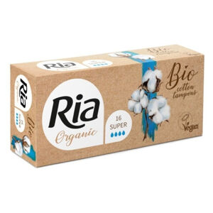 RIA Organic Super tampóny 16 kusů