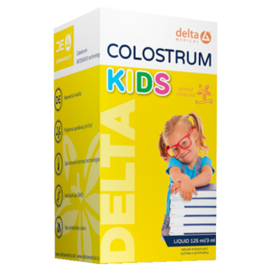 DELTA MEDICAL Colostrum kids sirup vanilka 125 ml