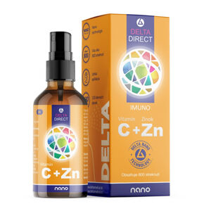 DELTA DIRECT Vitamín C + Zn sprej na pokožku 100 ml