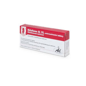 DICLOFENAC AL 25 25 mg 20 tablet