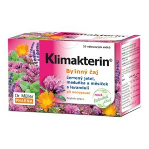 DR.MÜLLER Klimakterin bylinný čaj při menopauze 20 nálevových sáčků