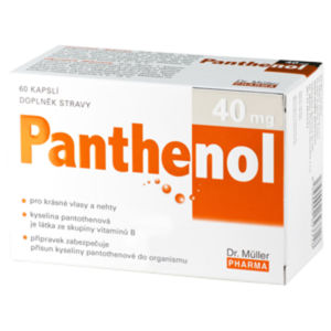 DR.MÜLLER Panthenol 40 mg 60 kapslí