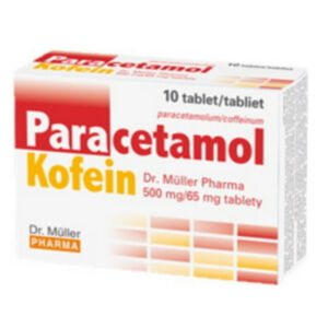 DR.MULLER Paracetamol kofein 500mg/65mg 10 tablet