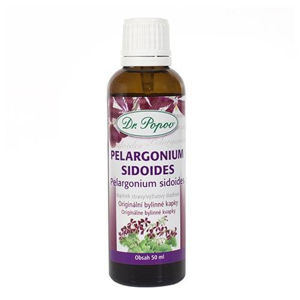 DR. POPOV Pelargonium sidoides bylinné kapky 50 ml