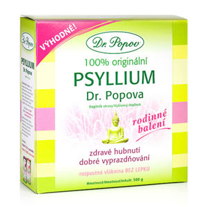 DR. POPOV Psyllium vláknina 500 g