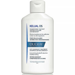 DUCRAY Kelual DS Pečující šampon proti lupům a jejich opakovanému návratu 100 ml, poškozený obal
