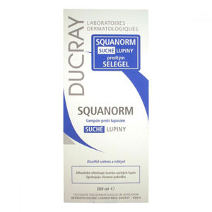 DUCRAY Squanorm Šampon suché lupy 200 ml