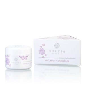 DULCIA  Natural Krémový deodorant Verbena – levandule 30 g