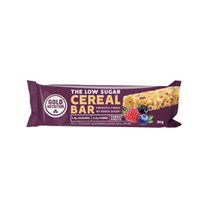 GOLDNUTRITION Low sugar cereal bar lesní plody 30 g