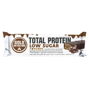 GOLDNUTRITION Total Protein Low Sugar Covered slaná čokoláda 30 g