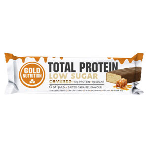 GOLDNUTRITION Total Protein Low Sugar Covered slaný karamel 30 g