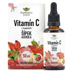EKOMEDICA Vitamín C v kapkách 50 ml