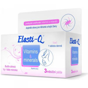 ELASTI-Q Vitamins & Minerals s postupným uvolňováním 90 tablet