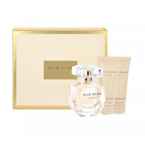 ELIE SAAB Le Parfum – Parfémovaná voda pro ženy 50 ml + 75 ml tělové mléko + 75 ml sprchový krém DÁRKOVÁ SADA