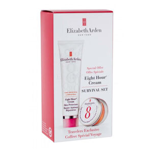 ELIZABETH ARDEN Eight Hour Cream Tělový balzám Skin Protectant 50 ml + balzám na rty Lip Protectant 14,6 ml Dárkové balení