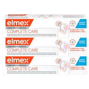 ELMEX Caries Protection Plus Complete Care zubní pasta 3x 75 ml