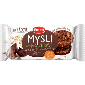 EMCO Mysli ovesné sušenky čokoládové 60 g