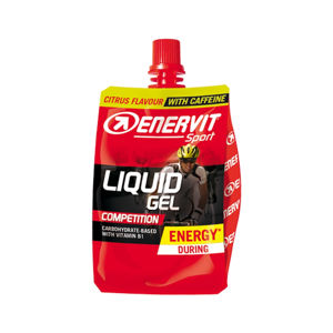 ENERVIT Liquid gel Competition citron + kofein 60 ml