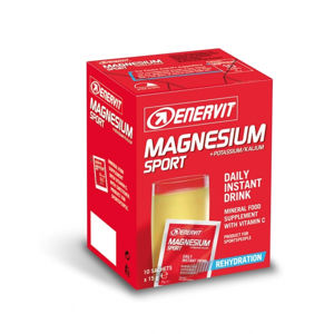 ENERVIT Magnesium Sport nápoj s minerály citron 10x15 g