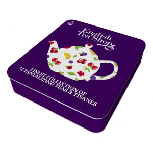ENGLISH TEA SHOP kazeta čajů 72 sáčků plechovka