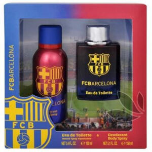 EP Line FC Barcelona - toaletní voda s rozprašovačem 100 ml + deodorant ve spreji 150 ml