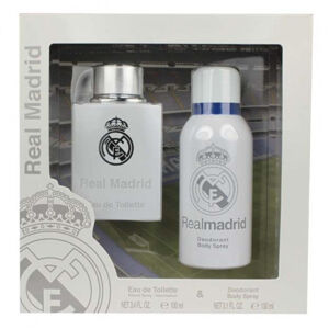 EP Line Real Madrid - toaletní voda s rozprašovačem 100 ml + deodorant ve spreji 150 ml