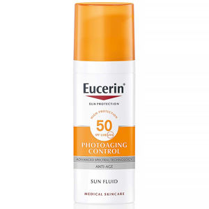 EUCERIN Sun Photoaging Control Emulze na opalování na obličej proti vráskám SPF 50 50 ml