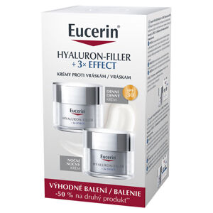 EUCERIN Hyaluron-Filler Denní krém SPF30 50 ml  + Noční krém 50 ml