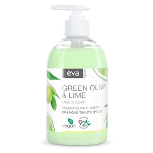 EVA NATURA Krémové tekuté mýdlo Zelená oliva & Limetka 500 ml