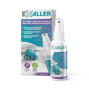 EXALLER Sprej při alergii na roztoče domácího prachu 150 ml, poškozený obal
