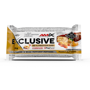 AMIX Exclusive protein bar dort s arašídovým máslem 40 g