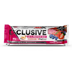 AMIX Exclusive protein bar lesní ovoce 85 g
