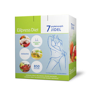 EXPRESS DIET proteinová dieta 7 instantních jídel
