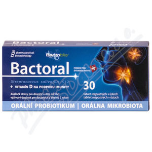 FAVEA Bactoral + Vitamín D 30 tablet