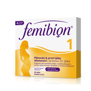 FEMIBION 1 Plánování a první týdny těhotenství 28 tablet, poškozený obal