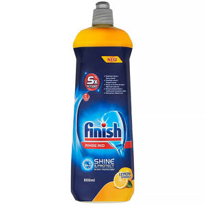 FINISH Rinse & Shine Leštidlo do myčky nádobí Lemon 800 ml
