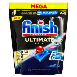 FINISH Ultimate All in 1 Kapsle do myčky nádobí 60 ks