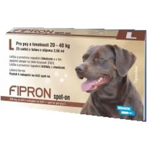 FIPRON Pipety antiparazitní přípravek 1x2,68 ml
