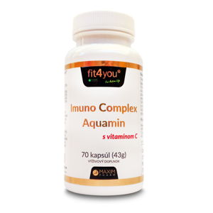 FIT4YOU Imuno complex aquamin s vitamínem C 70 kapslí