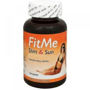 NATURAL MEDICAMENTS FitMe Slim&Sun 100 kapslí na opalování