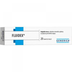 GENERICA Fluidex 20 šumivých tablet, poškozený obal