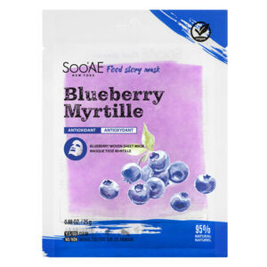 SOO`AE Antioxidační plátýnková maska Blueberry 25 g