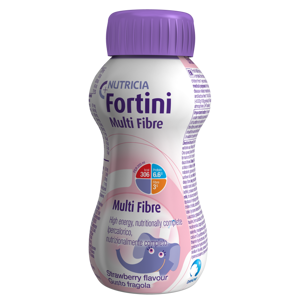 FORTINI Multifibre pro děti s příchutí jahoda 200 ml