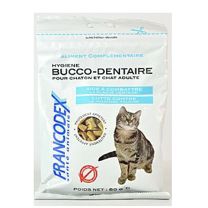 FRANCODEX Pochoutka Breath Dental kočka 60 g
