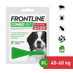 FRONTLINE Combo Spot-on pro psy XL (40-60 kg) 1x 4,02 ml