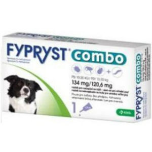 FYPRYST Combo Spot-on pro psy 134/120 mg 10-20 kg  1,34 ml 1 pipeta